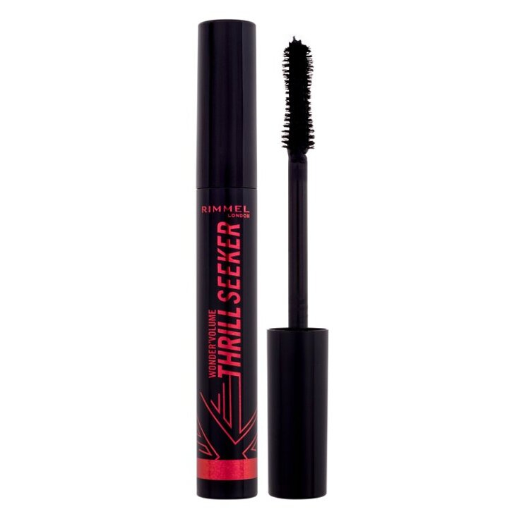 RIMMEL LONDON Thrill Seeker Pitch  Řasenka Black 8 ml