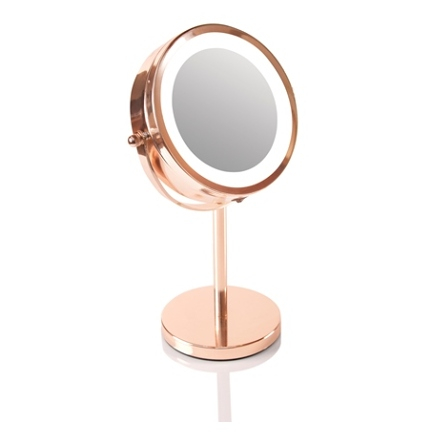 RIO ROSE GOLD MIRROR kosmetické zarcátko