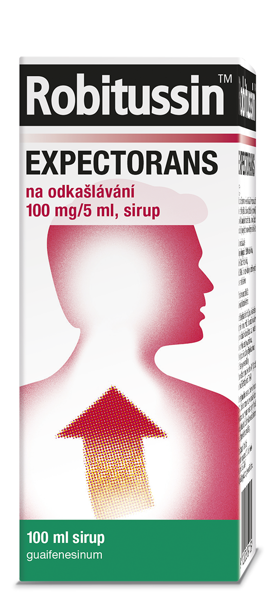 ROBITUSSIN Expectorans 100mg/5ml, sirup na odkašlávání 100 ml