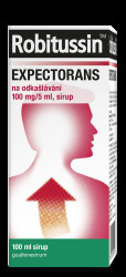 ROBITUSSIN Expectorans 100mg/5ml, sirup na odkašlávání 100 ml