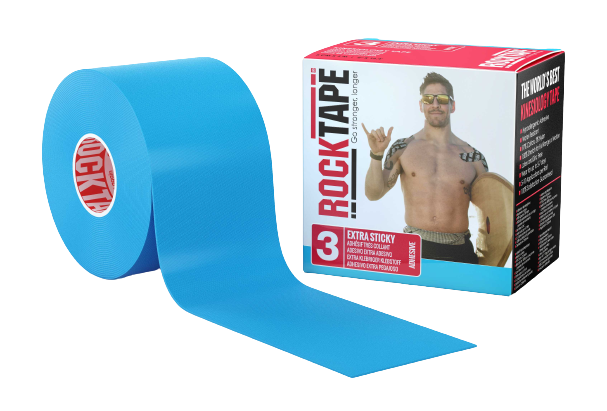 ROCKTAPE H2O kinesiologický tejp - modrá 5 m