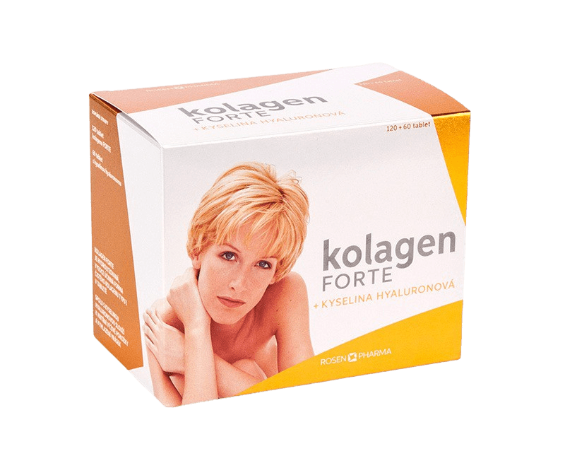 ROSEN Kolagen FORTE+ Kyselina hyaluronová 180 tablet