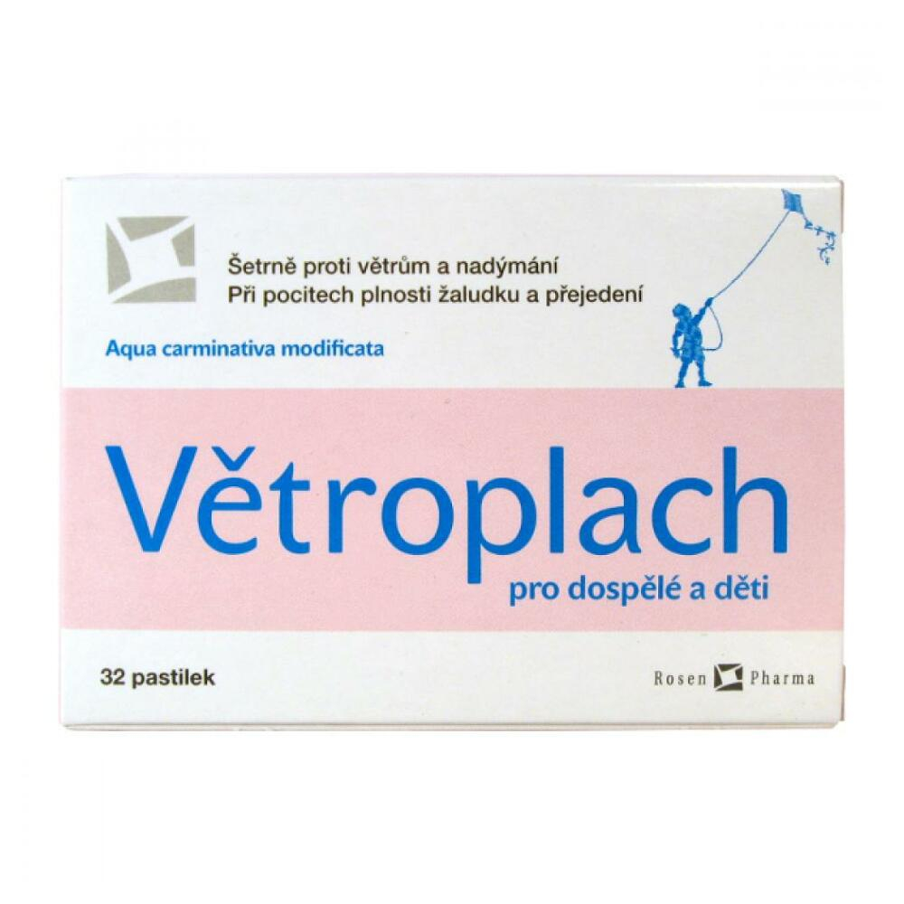 Rosen Větroplach pro dospělé a děti 32 pastilek