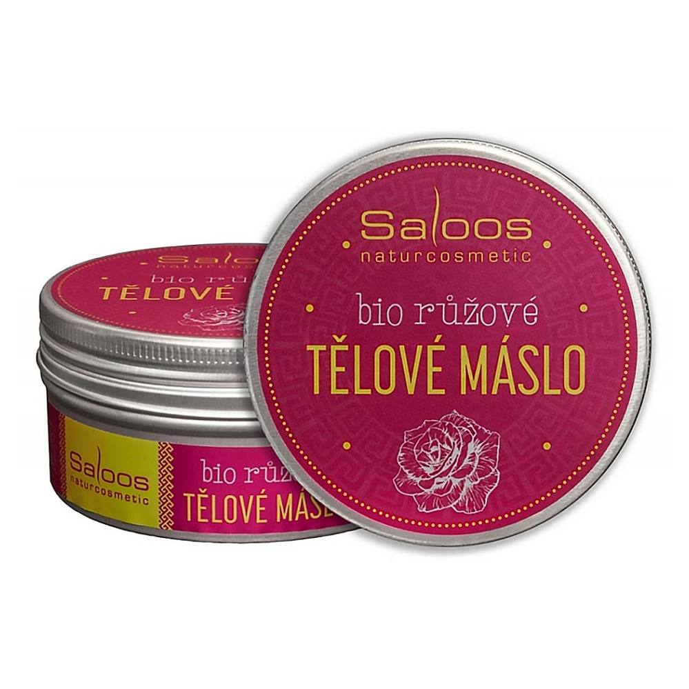 SALOOS Šlehané tělové máslo Růžové BIO 75 ml