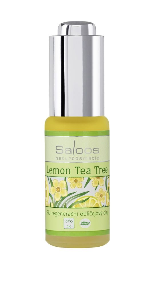 Saloos Bio Regenerační obličejový olej Lemon Tea Tree 20 ml