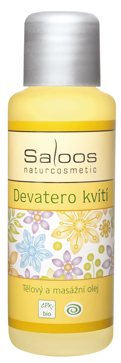 Saloos Masážní a tělový olej Devatero kvítí 50 ml