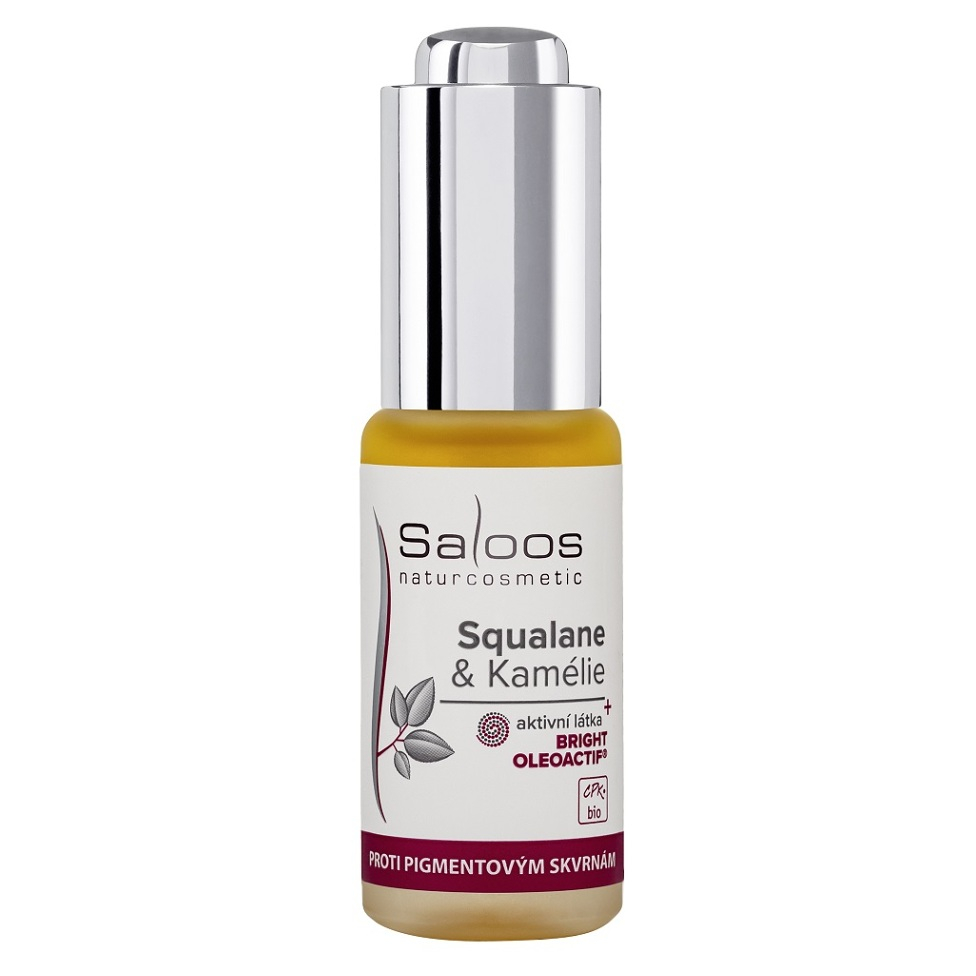 SALOOS Rostlinný elixír Squalane a Kamélie BIO 20 ml