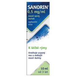 SANORIN  0.5mg/ml nosní sprej 10 ml