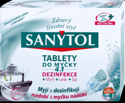 SANYTOL Tablety do myčky 4v1 40 ks