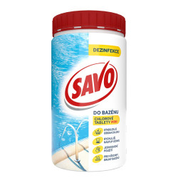 SAVO do bazénu chlorové tablety MINI 800 g