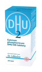 Schüsslerovy soli Calcium phosphoricum DHU D6 200 tablet