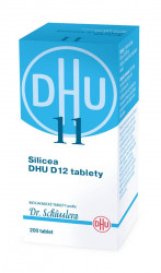 Schüsslerovy soli Silicea DHU D12 200 tablet