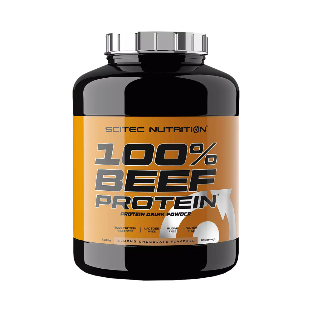 Scitec Nutrition 100% Beef Protein 1800g - mandle, čokoláda