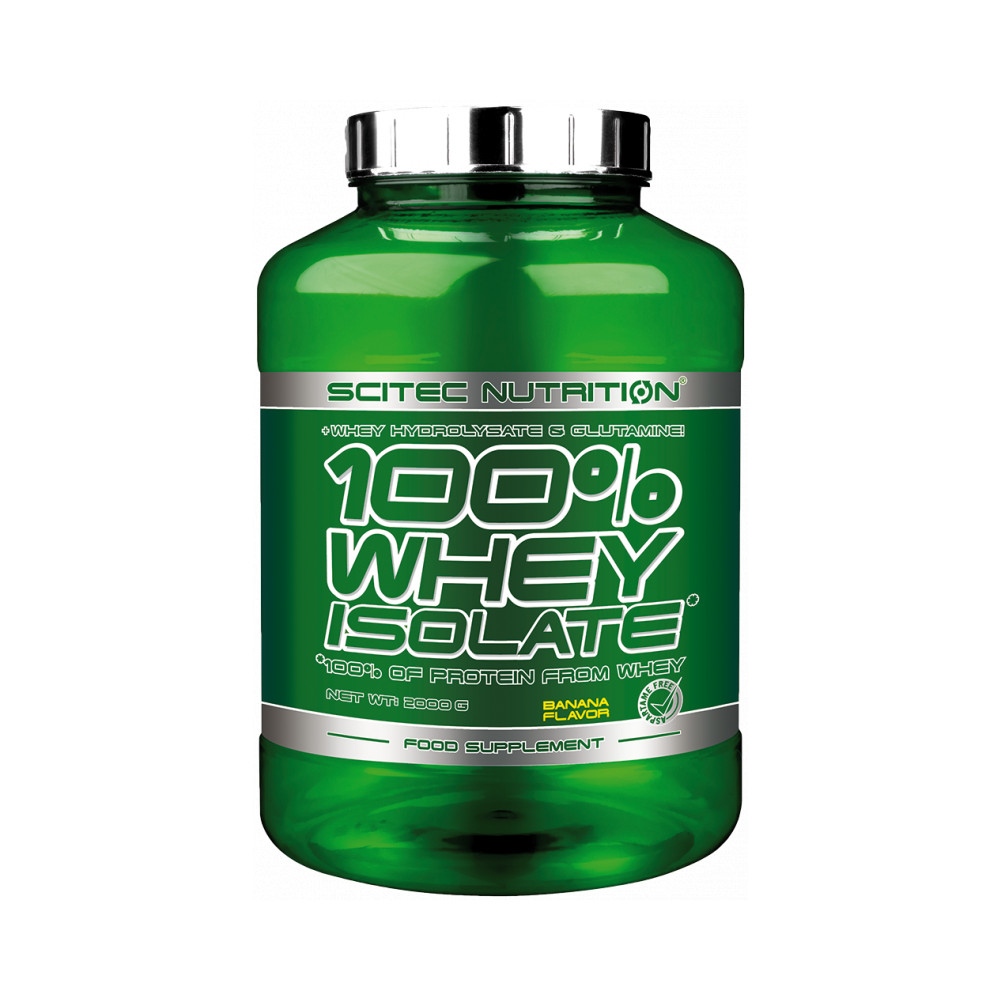 Scitec Nutrition 100% Whey Isolate 2000g - banán