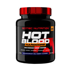 Scitec Nutrition Hot Blood Hardcore 700g - růžová limonáda