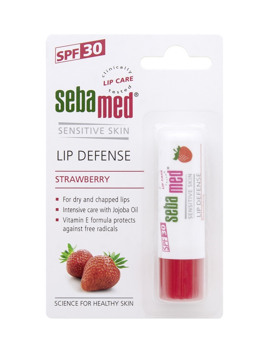 Sebamed Balzám na rty SPF30 Jahoda 4,8 g