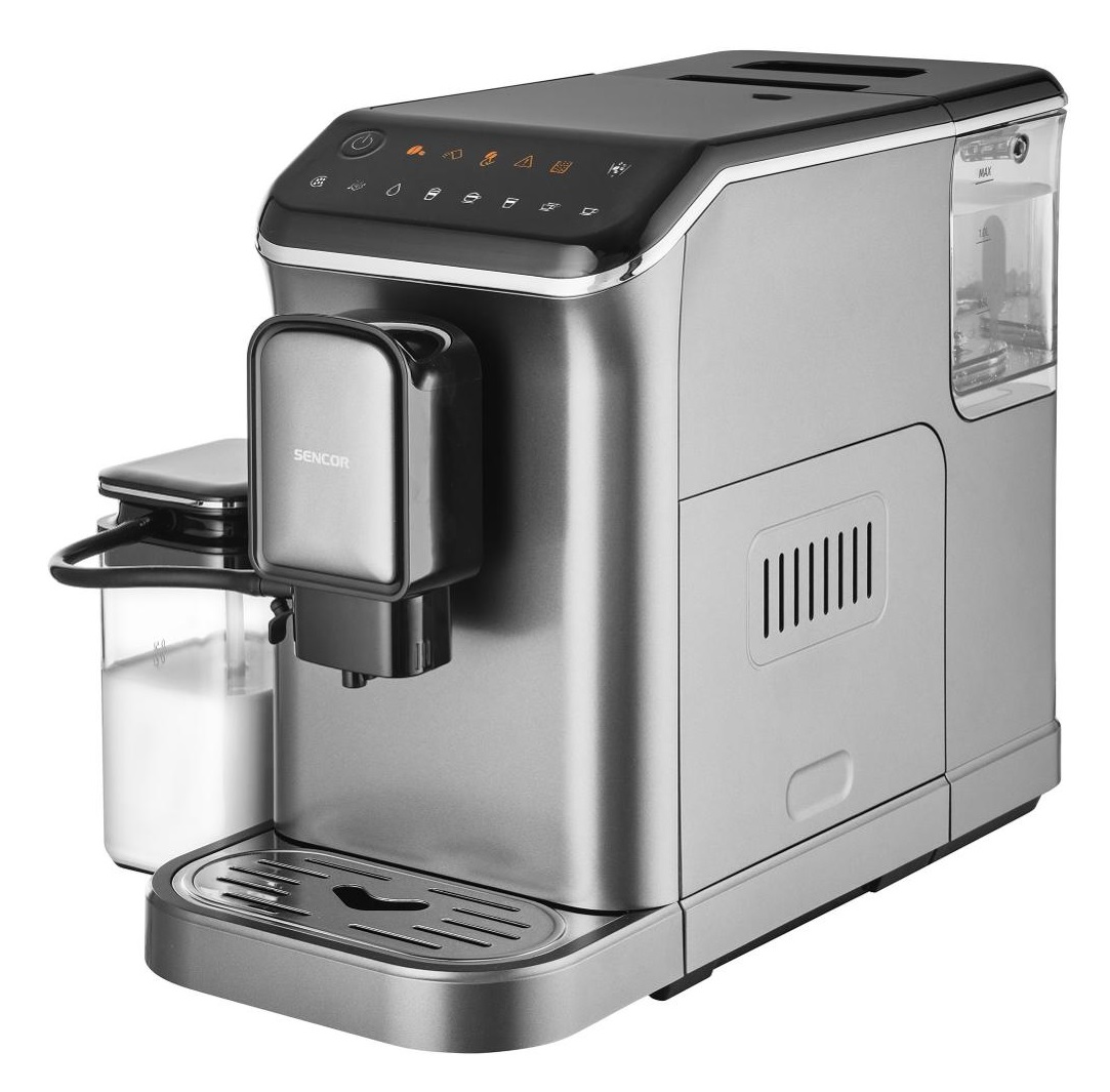 SENCOR SES 8000BK Espresso automatický kávovar černý/stříbrný