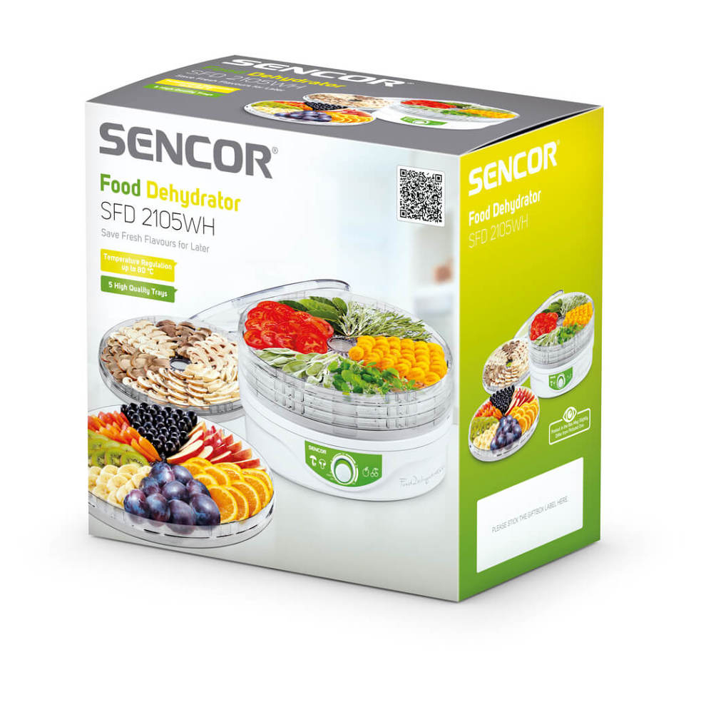 SENCOR sušička ovoce SFD 2105WH