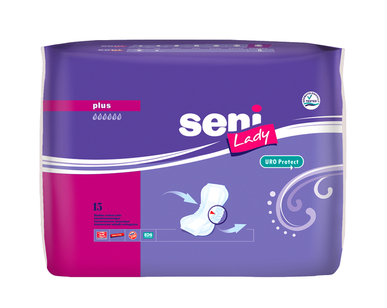 SENI Lady Plus Inkontinentní vložky 15 ks