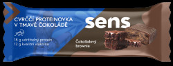 SENS Cvrččí Proteinovka v Tmavé Čokoládě - Čokoládový Brownie 60 g