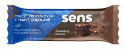 SENS Cvrččí proteinovka v tmavé čokoládě Čokoládový brownie 60 g