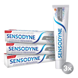 SENSODYNE Extra Whitening Zubní pasta 3 x 75 ml