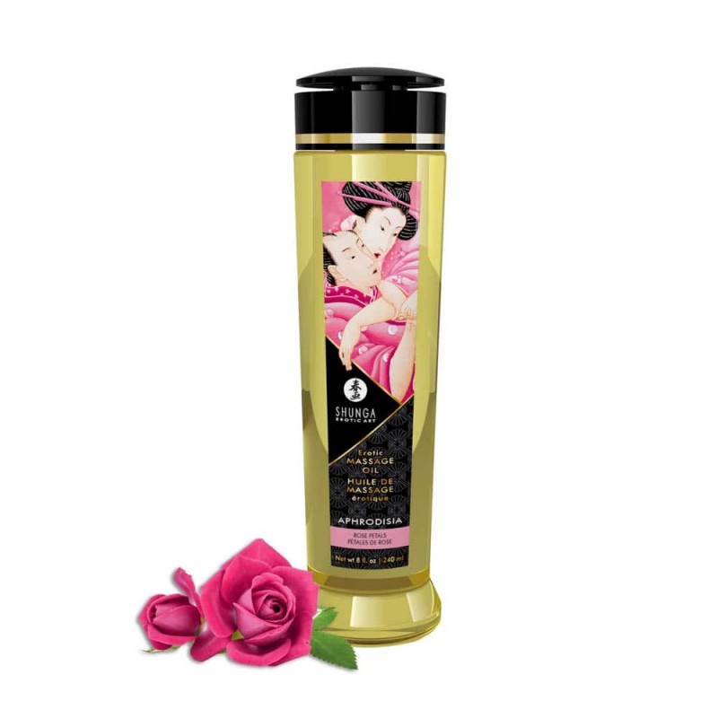 SHUNGA Shung Masážní olej Rose 240 ml