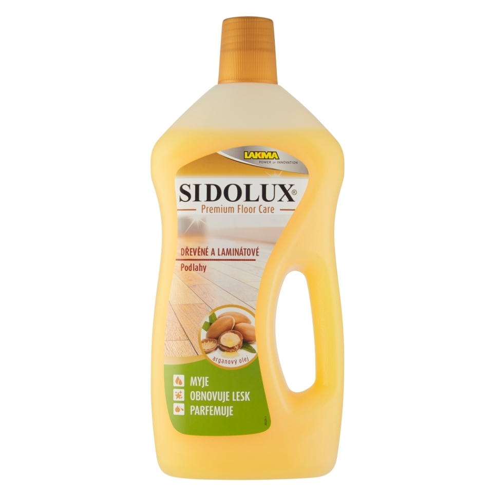 SIDOLUX Premium Floor Care dřevěné a laminátové podlahy arganový olej 750 ml