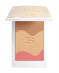 Sisley Phyto-Touche Sun Glow Powder Trio Peach Gold bronzer 11 g