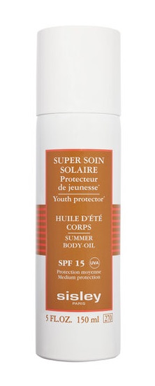 Sisley Super Soin Solaire Summer Body Oil SPF15 opalovací olej 150 ml