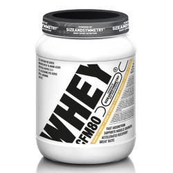 SizeAndSymmetry Whey Protein 80 CFM 1000g - cookies cream