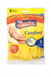 SPONTEX Confort rukavice vel. S 2 páry 2 x 2 ks