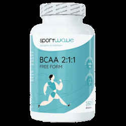 SPORTWAVE BCAA 2:1:1 Free Form 160 kapslí