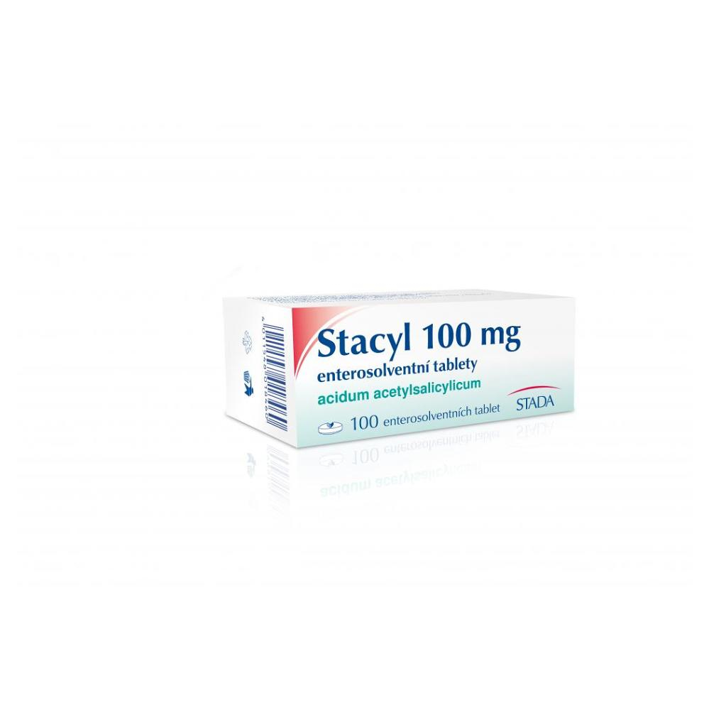 STACYL 100 mg 100 Enterosolventních tablet