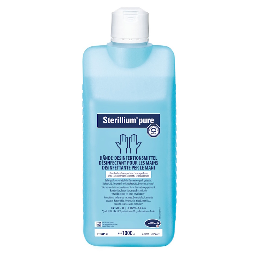 STERILLIUM Pure dezinfekce rukou 1000 ml