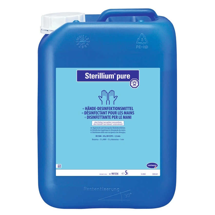 STERILLIUM Pure dezinfekce rukou 5 l