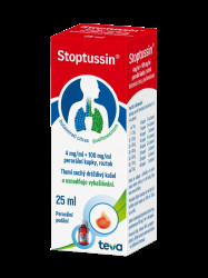 STOPTUSSIN , perorální kapky, roztok, 25 ml