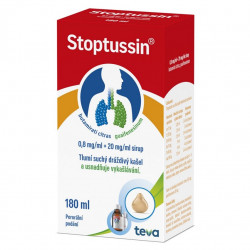 STOPTUSSIN Sirup s dávkovací pipetou 180 ml