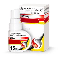 Strepfen Sprej Med a citron 8,75 mg 15 ml