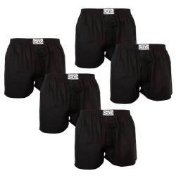 Styx 5PACK pánské trenky klasická guma černé (5A0960) XL