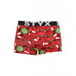 Styx Pánské boxerky art sportovní guma melouny (G1459) XL