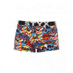 Styx Pánské boxerky art sportovní guma poof (G1153) XL