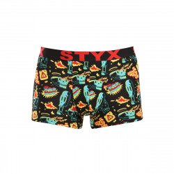 Styx Pánské boxerky art sportovní guma toohot (G1458) XL