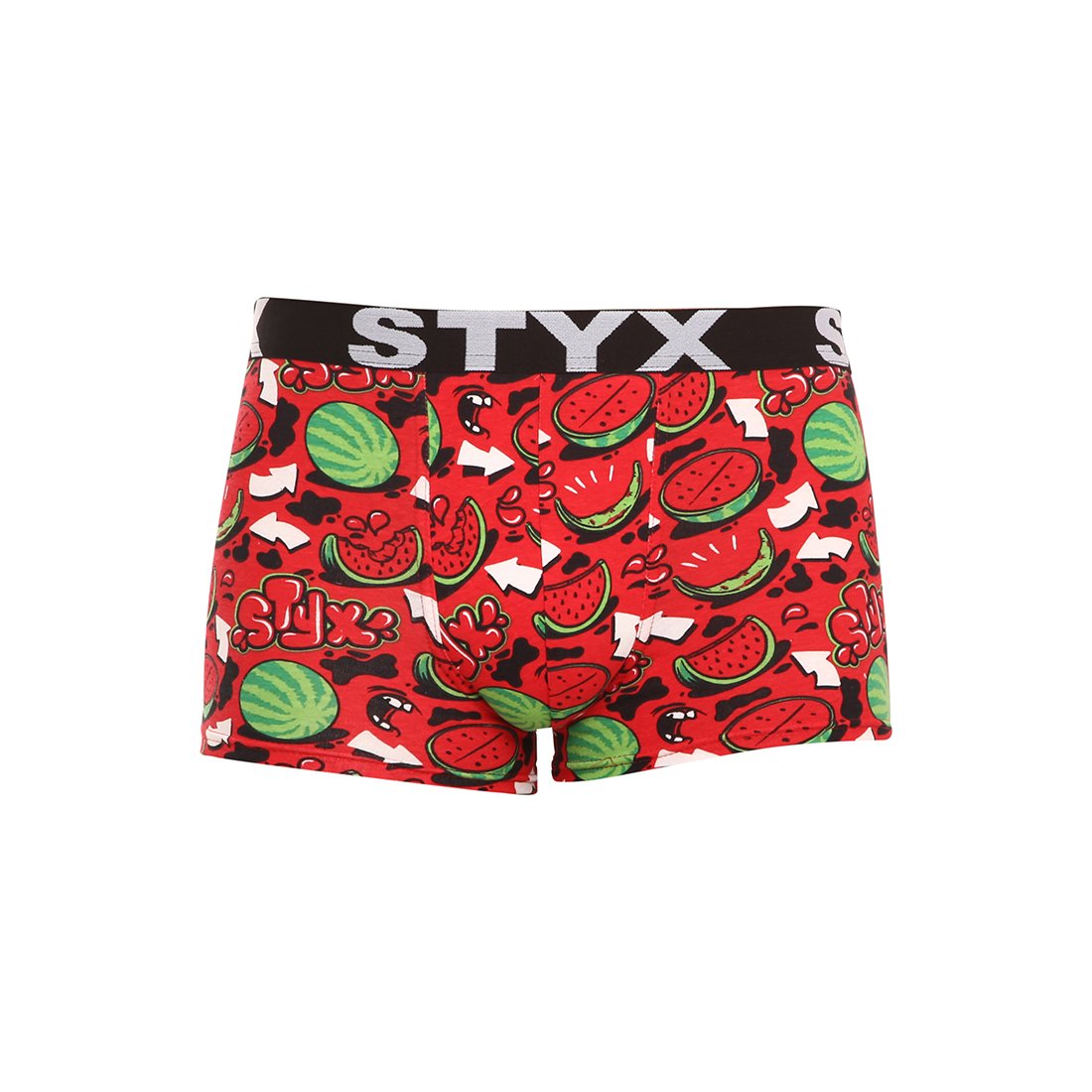 Styx Pánské boxerky art sportovní guma melouny (G1459) XL