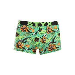 Styx Pánské boxerky art sportovní guma tropic (G1557) L