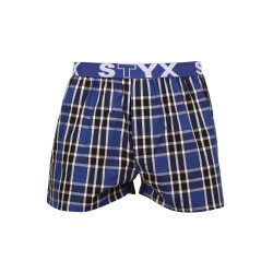 Styx Pánské trenky sportovní guma vícebarevné (B940) XL