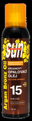 SUN VITAL Suchý opalovací olej s BIO arganovým olejem SPF 15, 150 ml