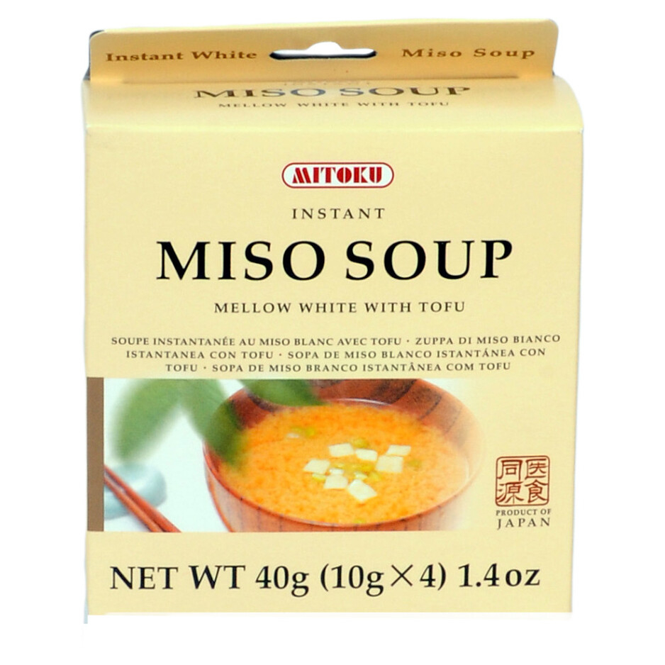 SUNFOOD Instantní miso polévka s tofu 4 x 10 g