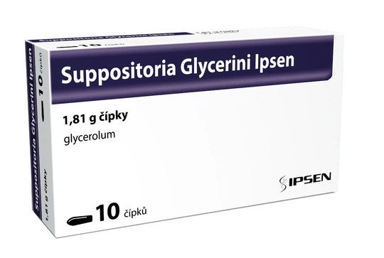 SUPPOSITORIA Glycerini Ipsen 1.8 g 10 ks