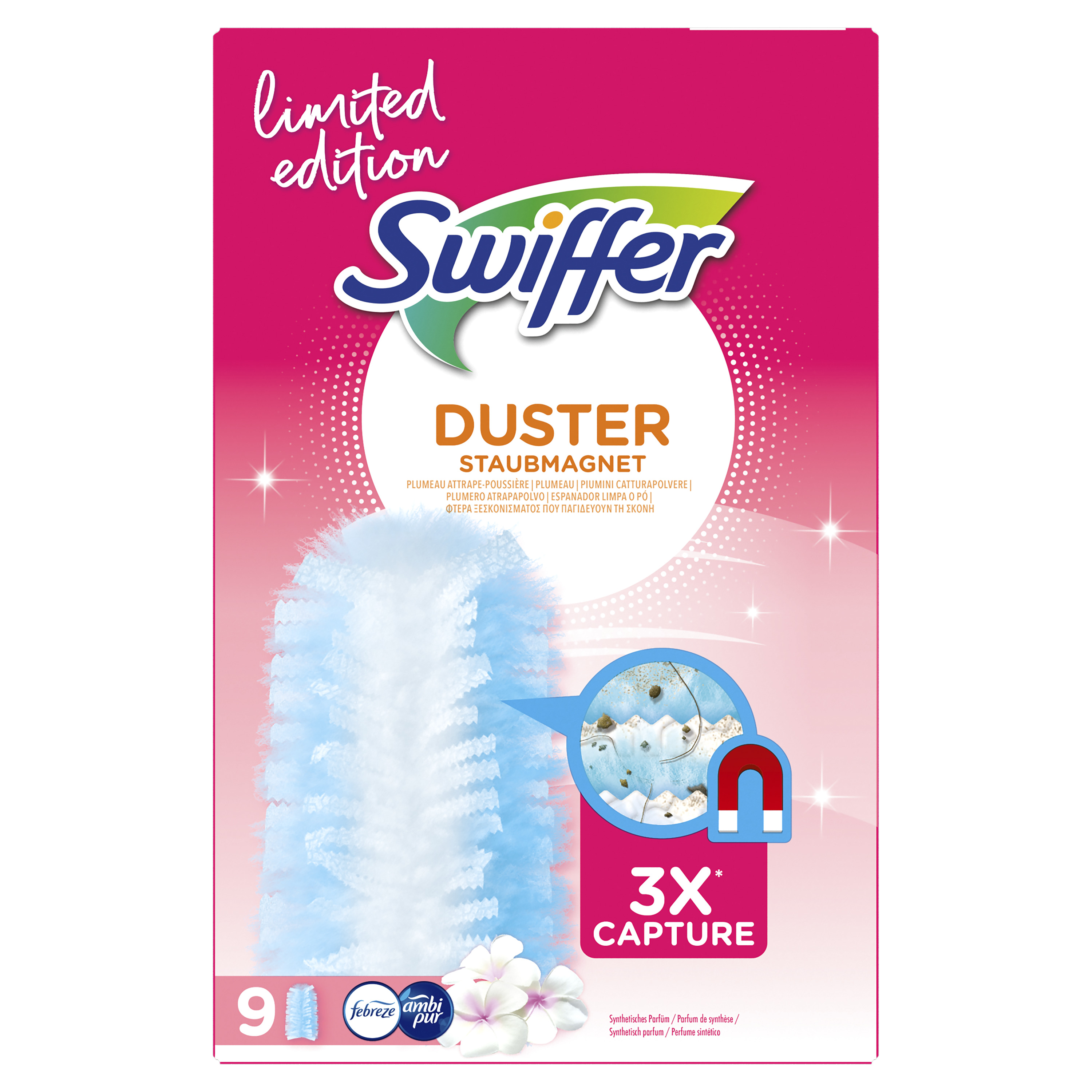 SWIFFER Duster prachovka - náhrady 9 ks